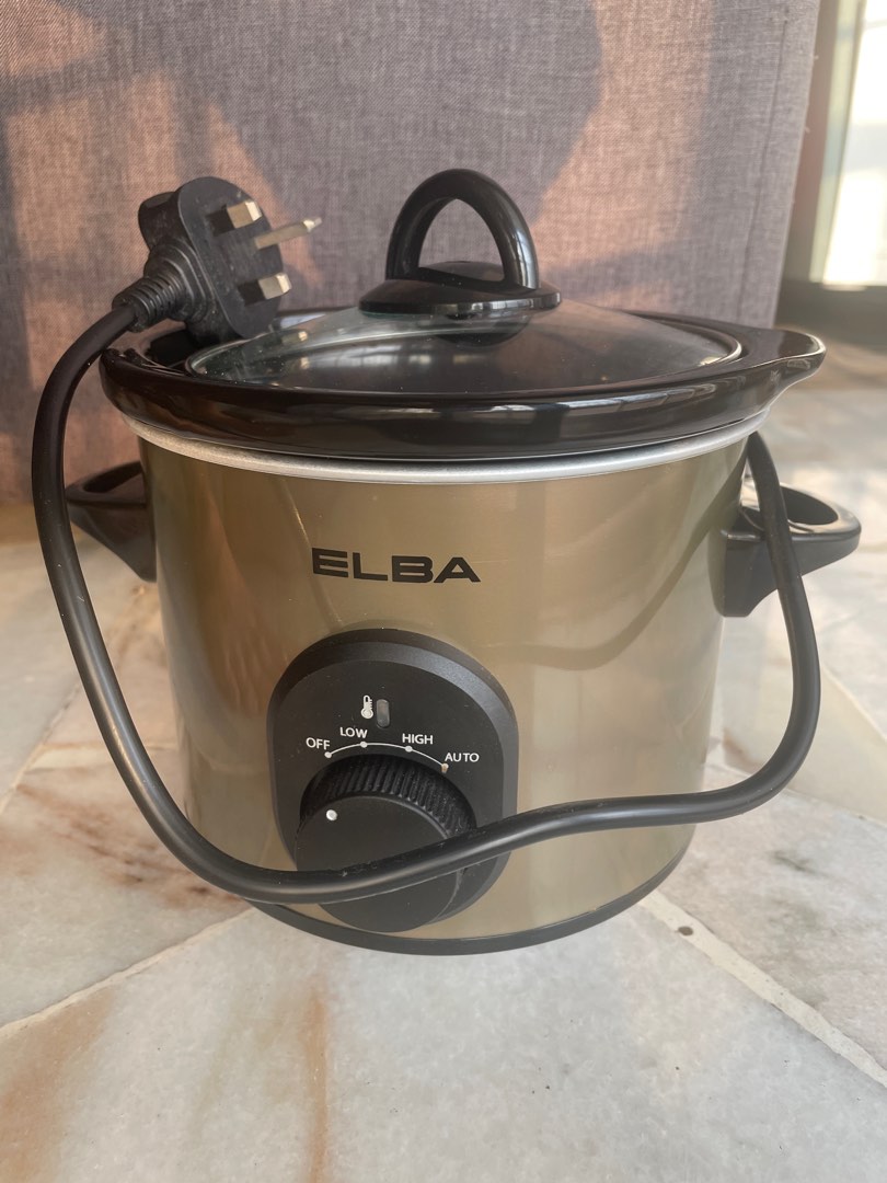 ELBA Slow Cooker, TV & Home Appliances, Kitchen Appliances, Cookers on