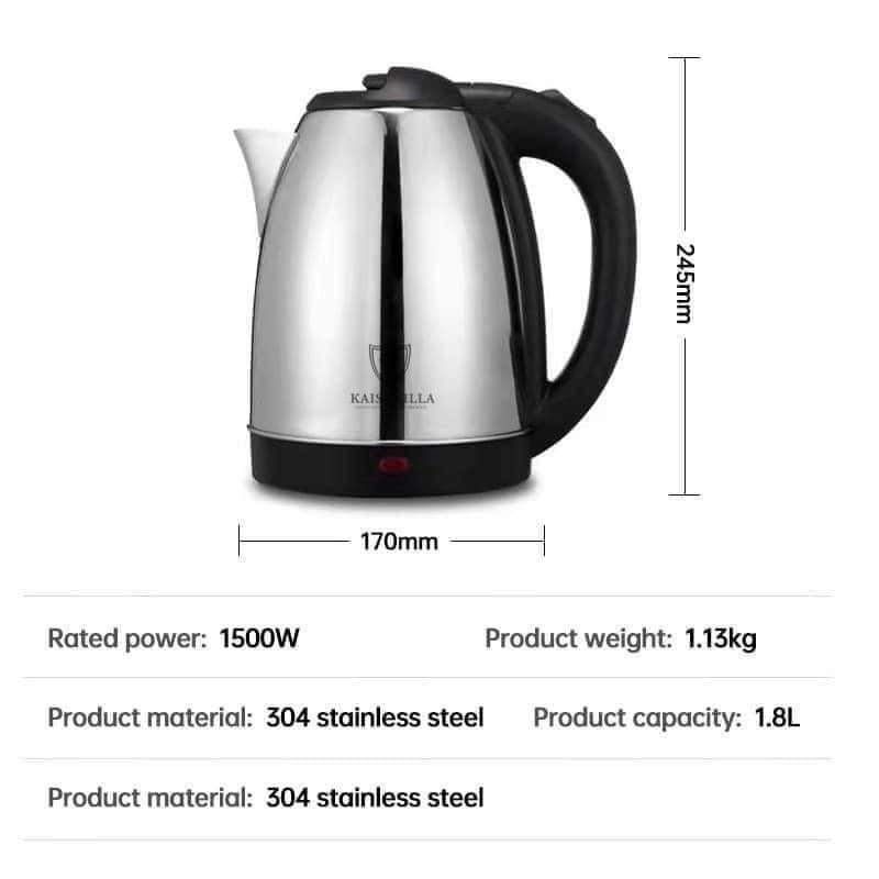 Electric Kettle (Category: Coffee & Tea Tableware) located in Taguig. Submitted by i_am_blessygrei (Listing ID 1233386685, Image 2). Description: Brandnew Pickup via lalamove Location:Central Signal Taguig Mop:Gcash/Bpi/Bdo COD via lalamove.