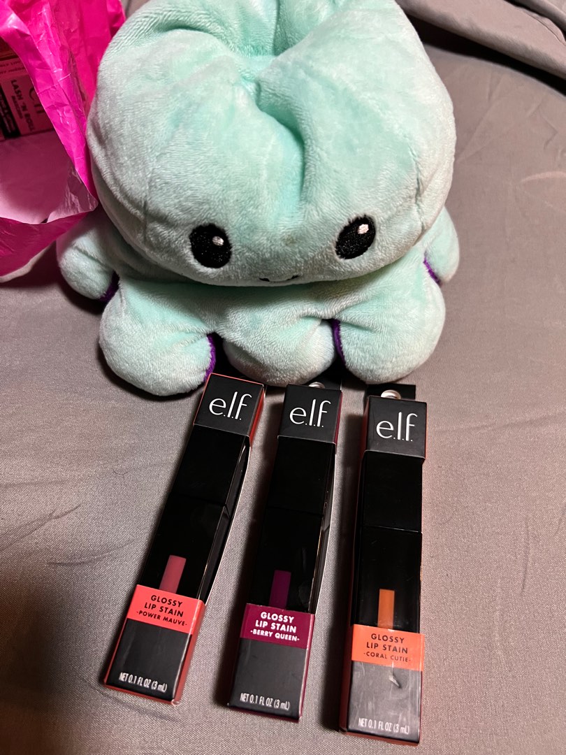 ELF GLOSSY LIP STAIN, Beauty & Personal Care, Face, Makeup on Carousell