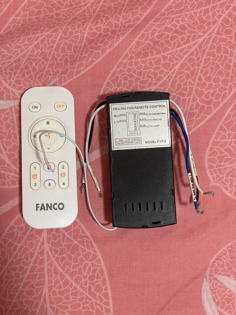 Fan Remote kit of Fanco, Furniture & Home Living, Lighting & Fans, Fans
