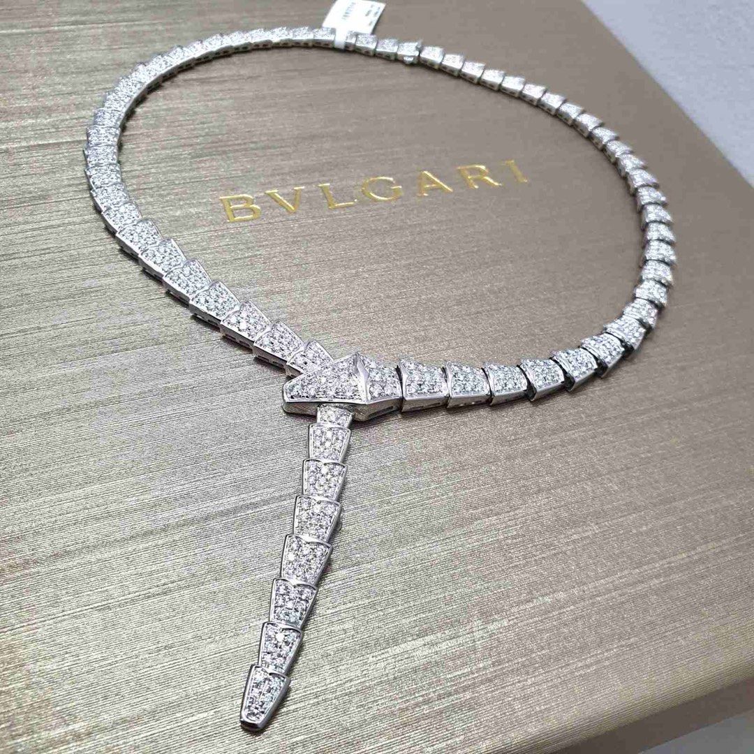 Buy original Jewelry Bvlgari Serpenti Pendant 352678 with Bitcoin