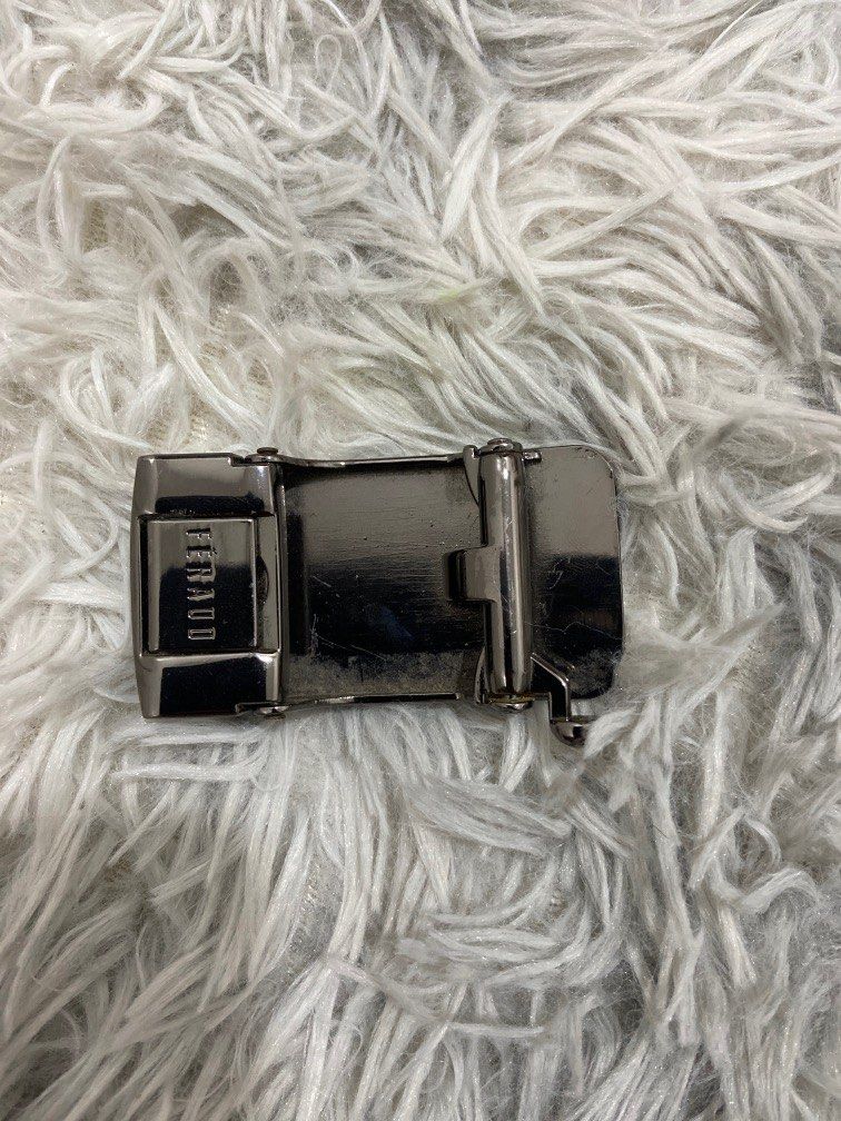 FERAUD BELT BUCKLE, Men's Fashion, Tops & Sets, Formal Shirts on Carousell