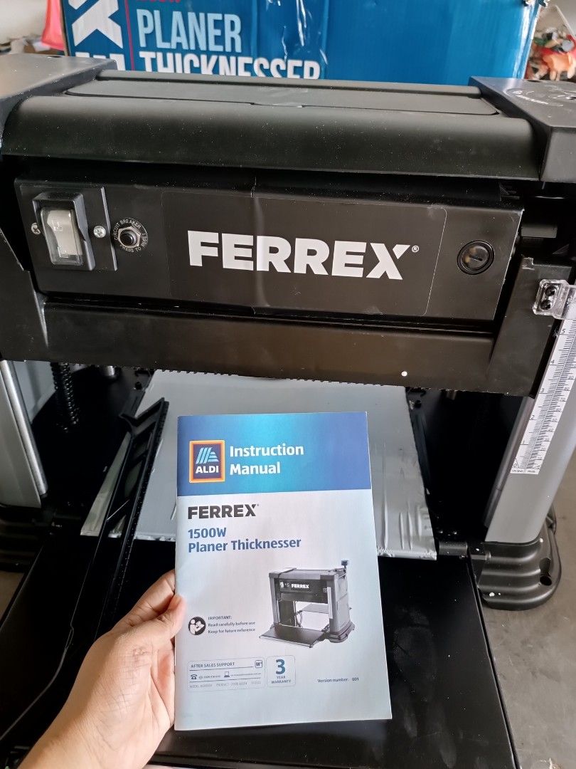 Ferrex planer shop thicknesser