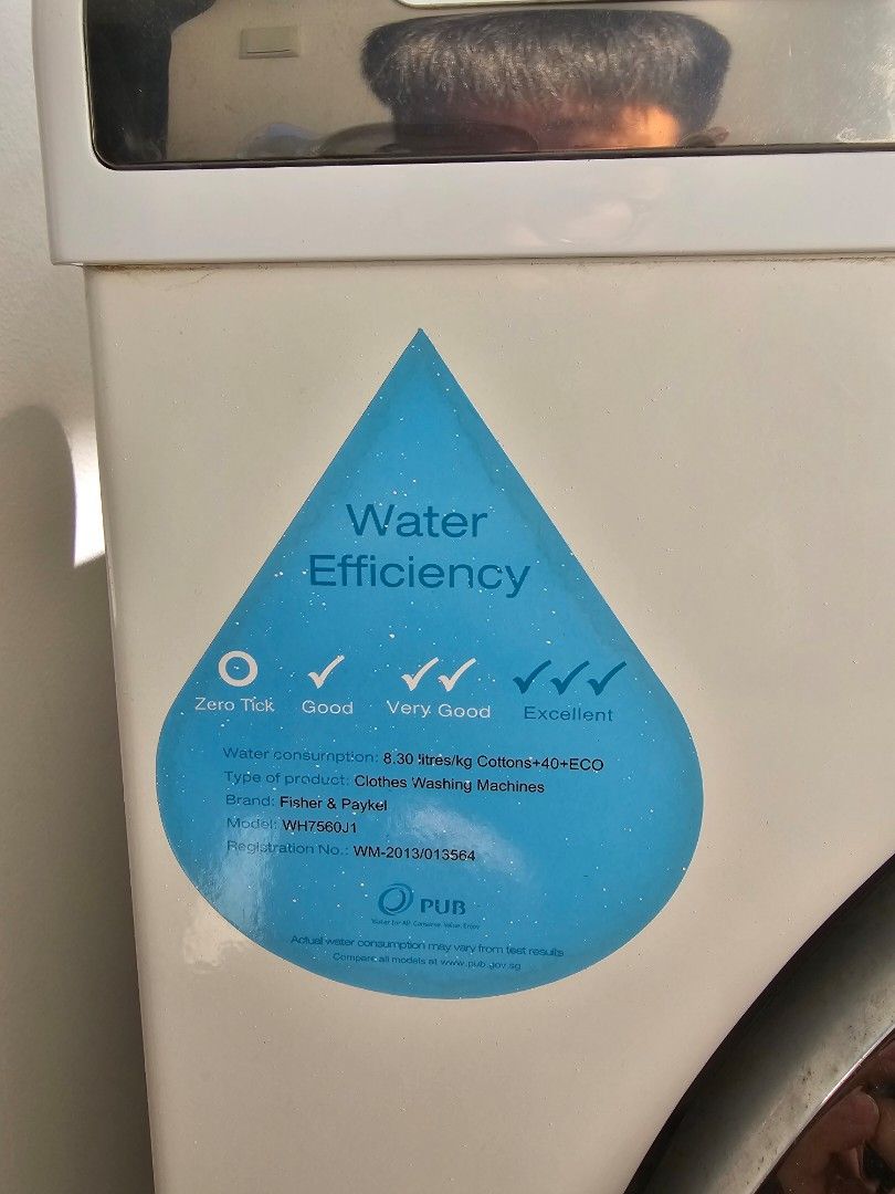 Fisher & Paykel Quicksmart Front Loading 7.5kg Washing Machine