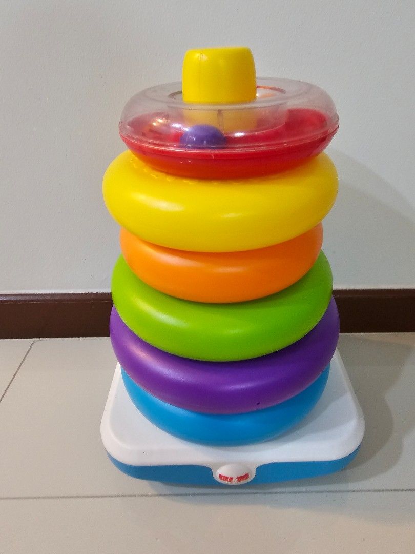 Fisher Price Giant Stack, Babies & Kids, Infant Playtime on Carousell