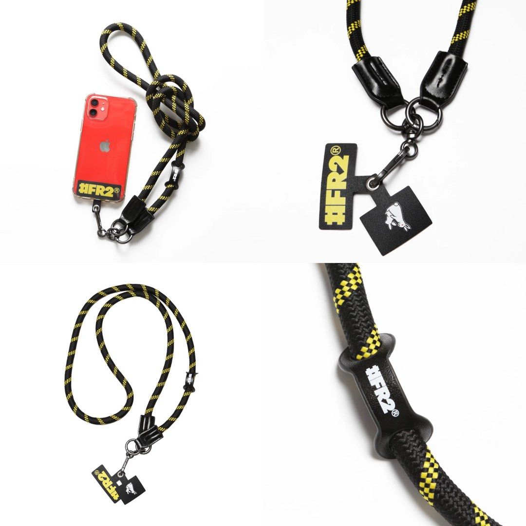 FR2 梅 Rope Phone Strap with Cards