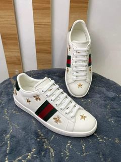 G U C C I sneaker
With Searchable CODE
Genuine leather
Rank A
Size EU 39 / US 8.5 / 26cm in women 👩🏻
Size US 6.5-7 slim in men 👨🏻
🅿️ 19,980 only + shipping  fee