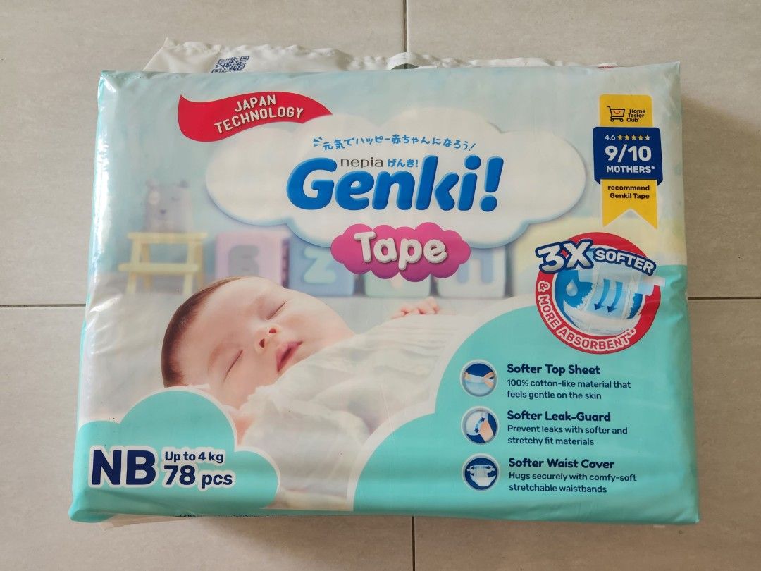 Genki pampers sale newborn