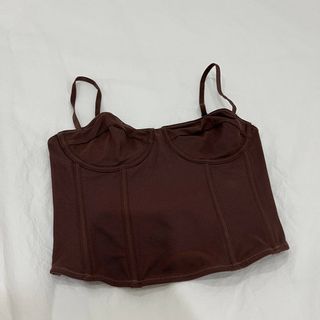 Glassons Open Back Cupped Corset Top