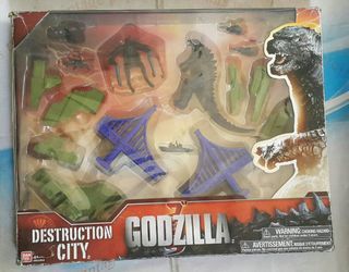Godzilla Destruction City with Box