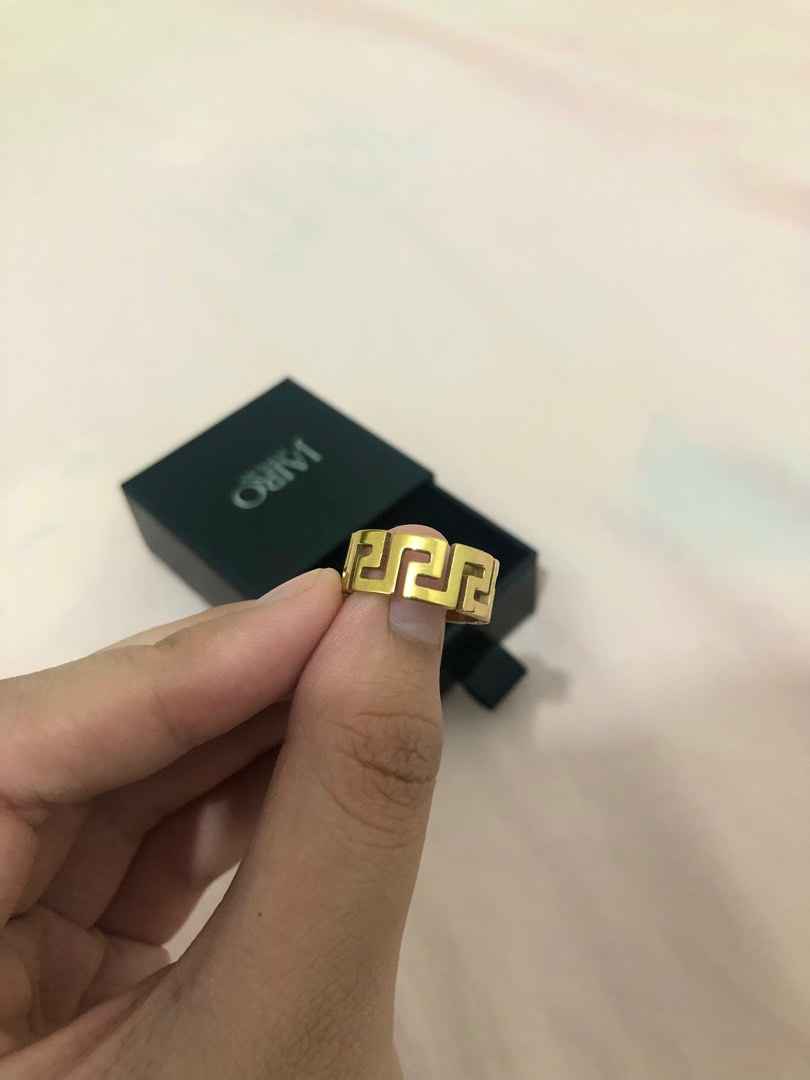 Gold Labyrinth Ring on Carousell