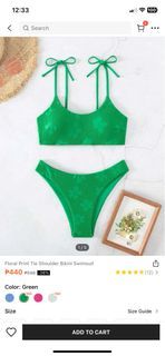 Green Shein Swimsuit
