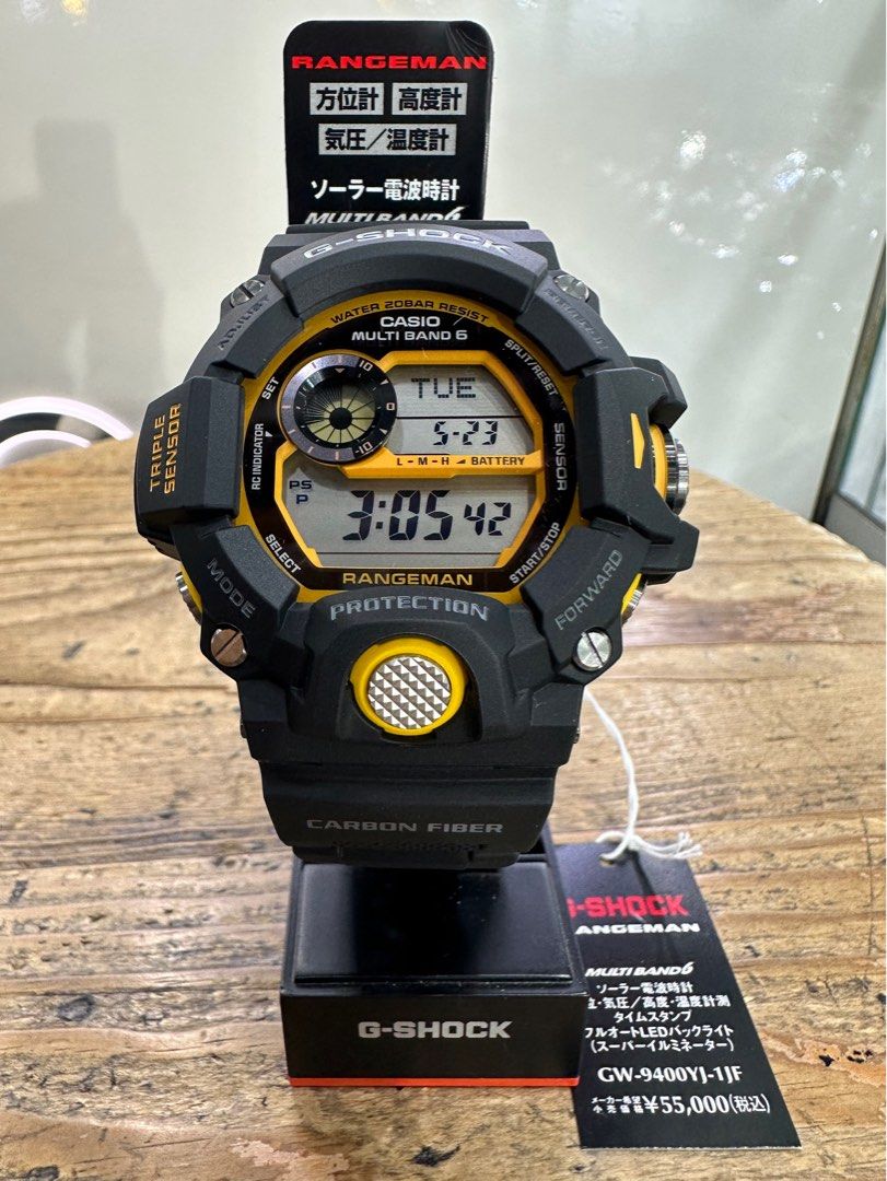日版G-SHOCK RANGEMAN GW-9400YJ-1JF, 名牌, 手錶- Carousell