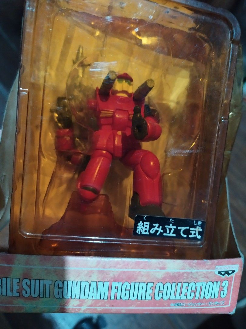 Gundam figure mobile suit guncannon (Category: Gundam & Model Kits) located in Quezon City. Submitted by toys_r_here (Listing ID 1233442191, Image 2). Description: As is po guncannon Pa check nlng ng condition sa pics What you see is what you get haggle pwede PM ME FOR MORE QUESTIONS First to pay gets the item ship pwed din Qc area near quezon ave. Payment pwede bdo bpi.