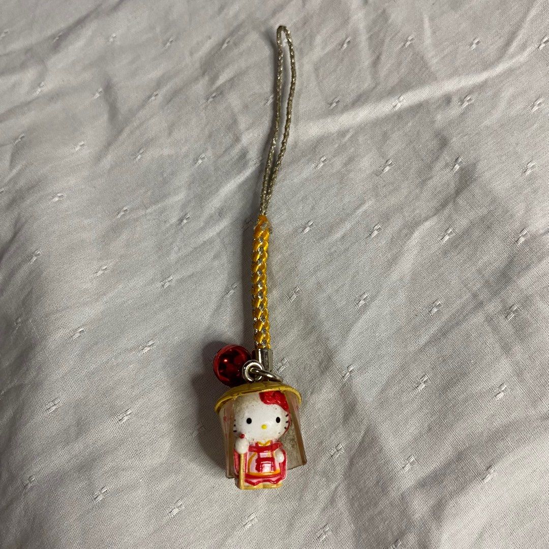 Hello kitty gotochi charm keychain on Carousell