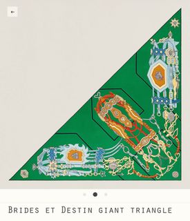 Hermes giant triangle shawl cashmere (orginal 7400)64200166344323110