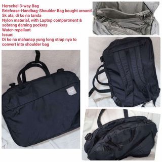 Herschel 3 way bag