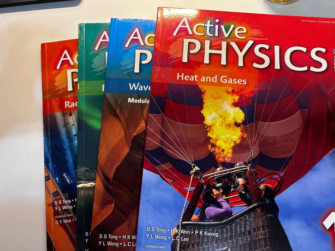 HKDSE PHYSICS Active physics Textbook, 興趣及遊戲, 書本 & 文具, 教科書 Carousell