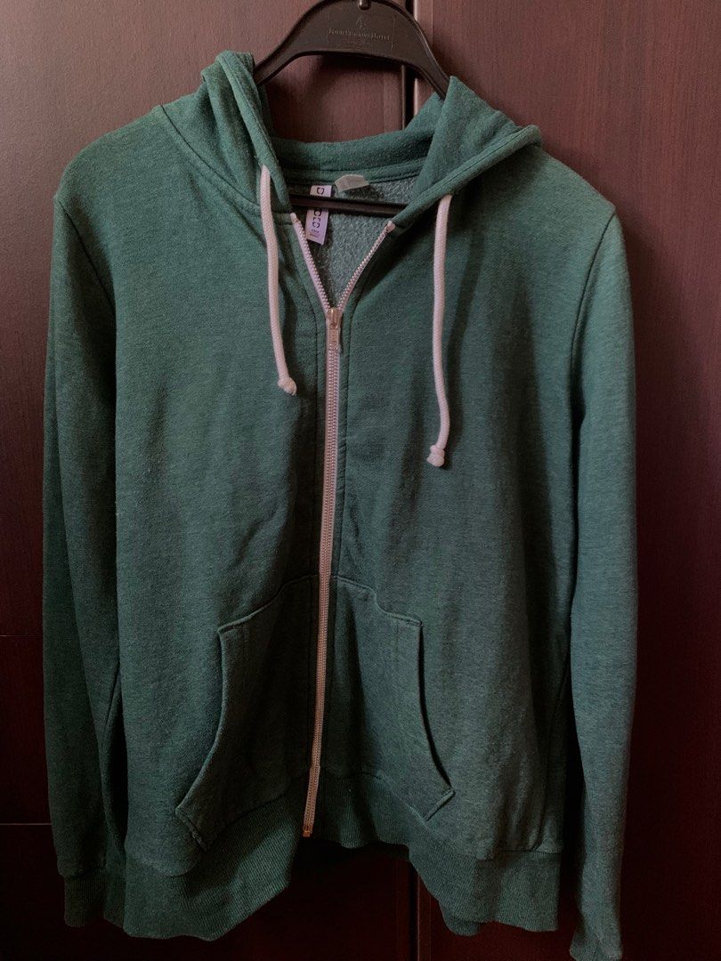 H&m divided zip new arrivals hoodie