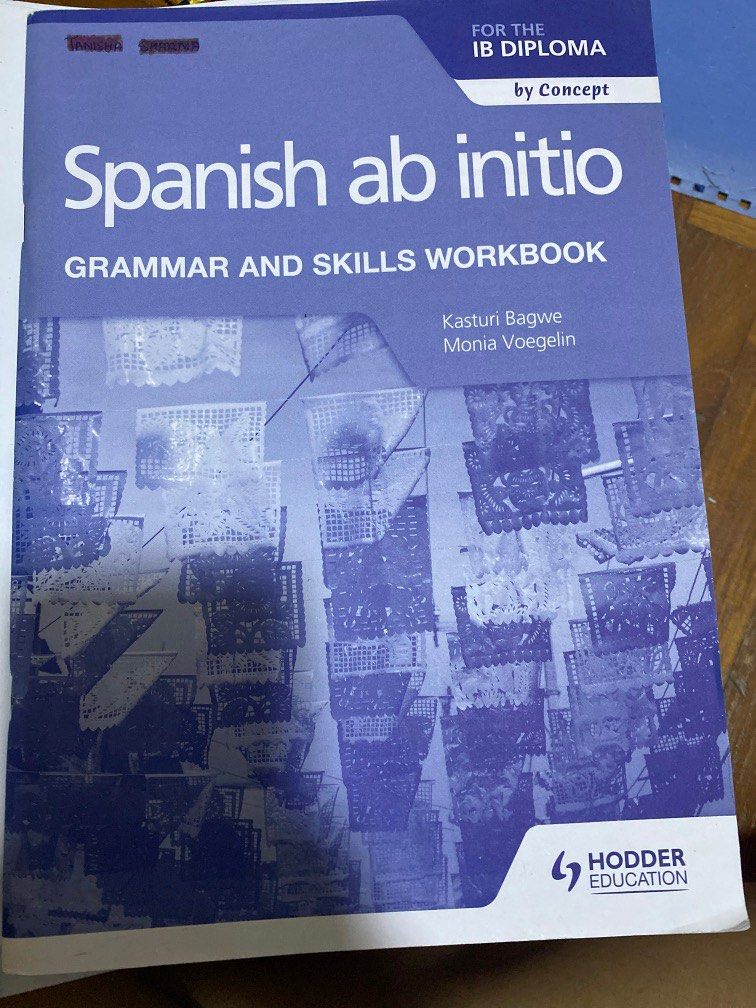 Hodder Education Spanish ab Initio Grammar and skills workbook, Hobbies