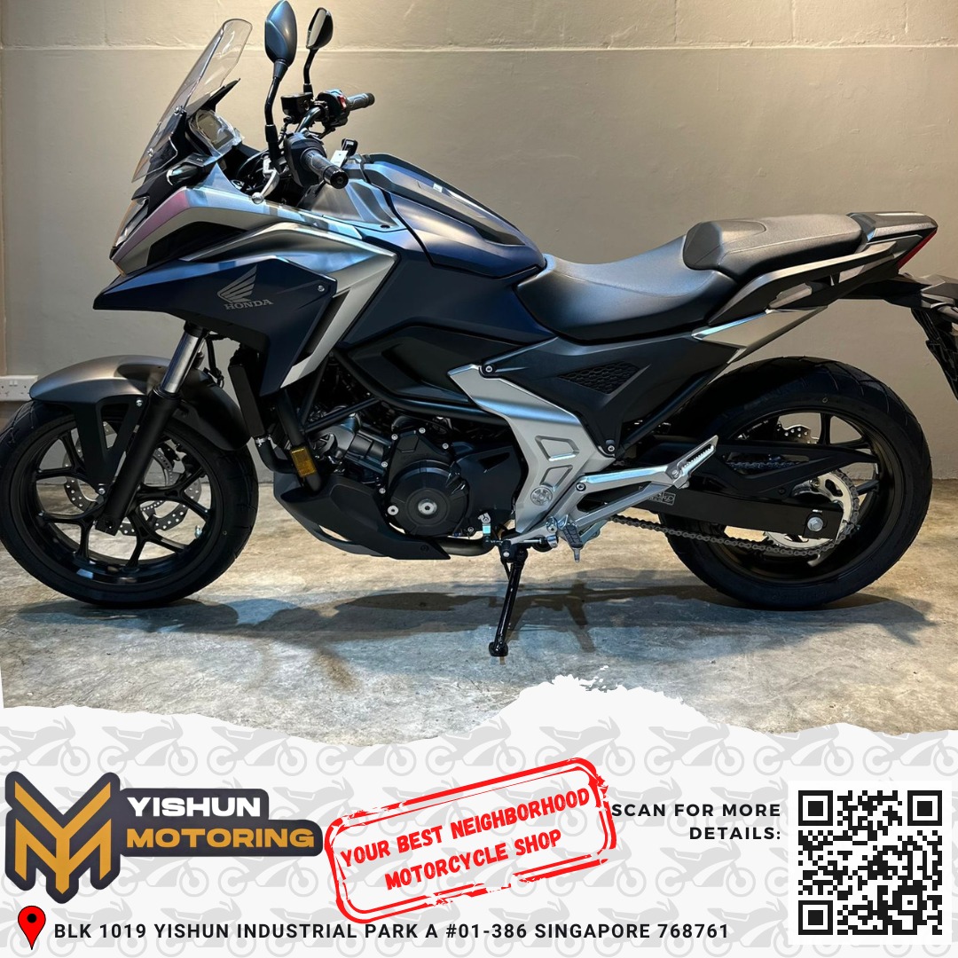 HONDA NC750 X 2023 ( NEW HONDA NC 750 X AGENT UNIT ) CLASS 2 TOURING BIKE BOOM SIEW HONDA