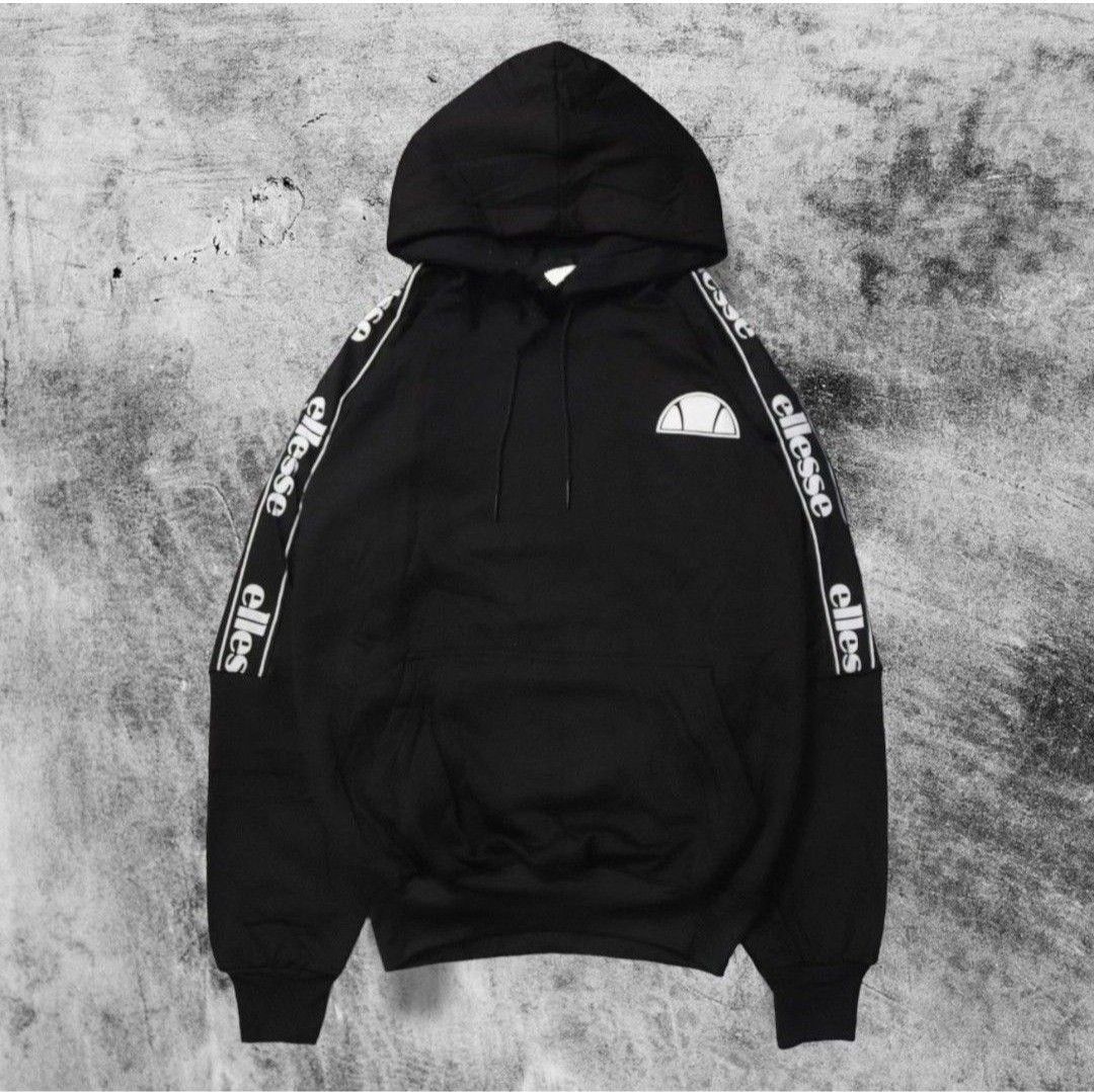 Ellesse tape hoodie discount
