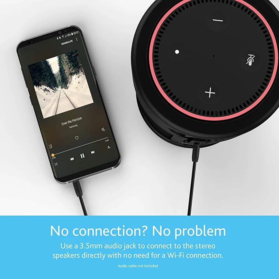 i box Portable Speaker for Amazon Echo Dot 2nd Generation