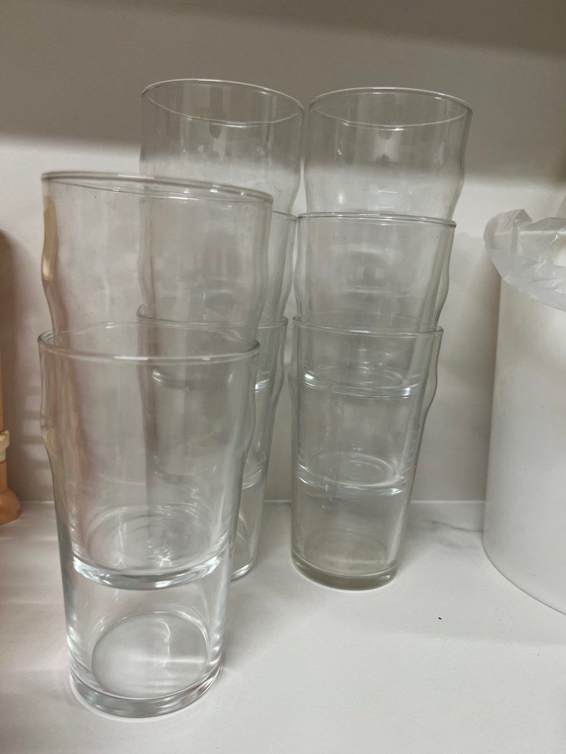 Ikea beer pint glasses, Furniture & Home Living, Kitchenware