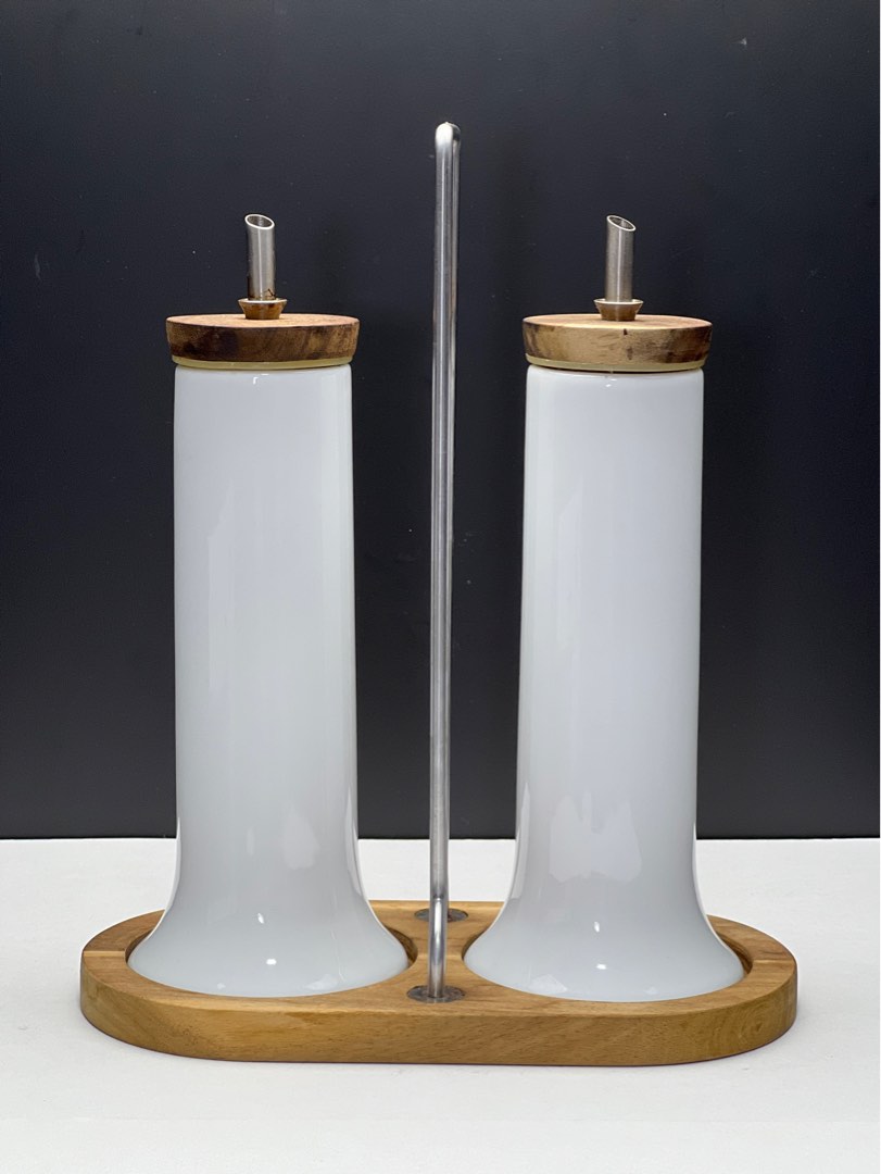 IKEA Oil & Vinegar Ceramic Dispenser , Furniture & Home Living