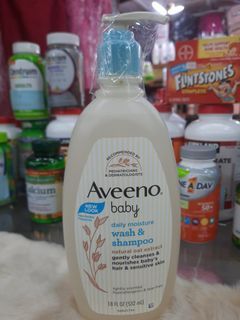 Imported Aveeno baby daily Moisture wash & shampoo from 🇺🇸US!💯
