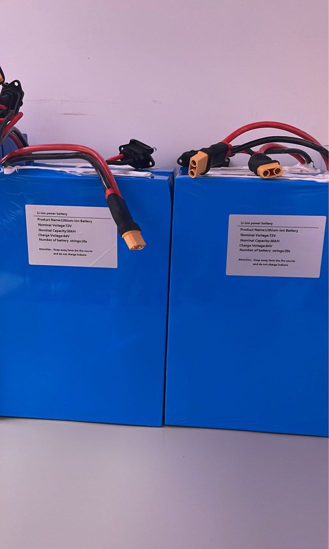 72v 30ah Tesla Custom Build Battery, Sports Equipment, PMDs, EScooters