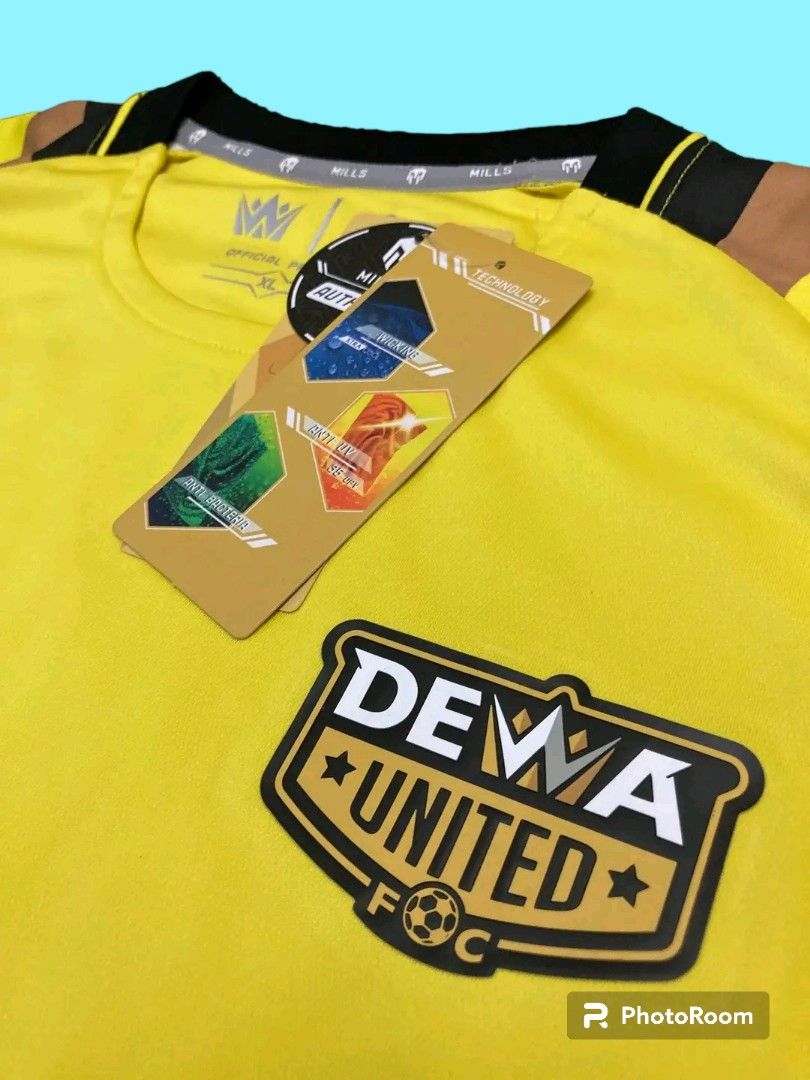 MILLS - MILLS DEWA UNITED FC THIRD JERSEY PLAYES ISSUE 2022