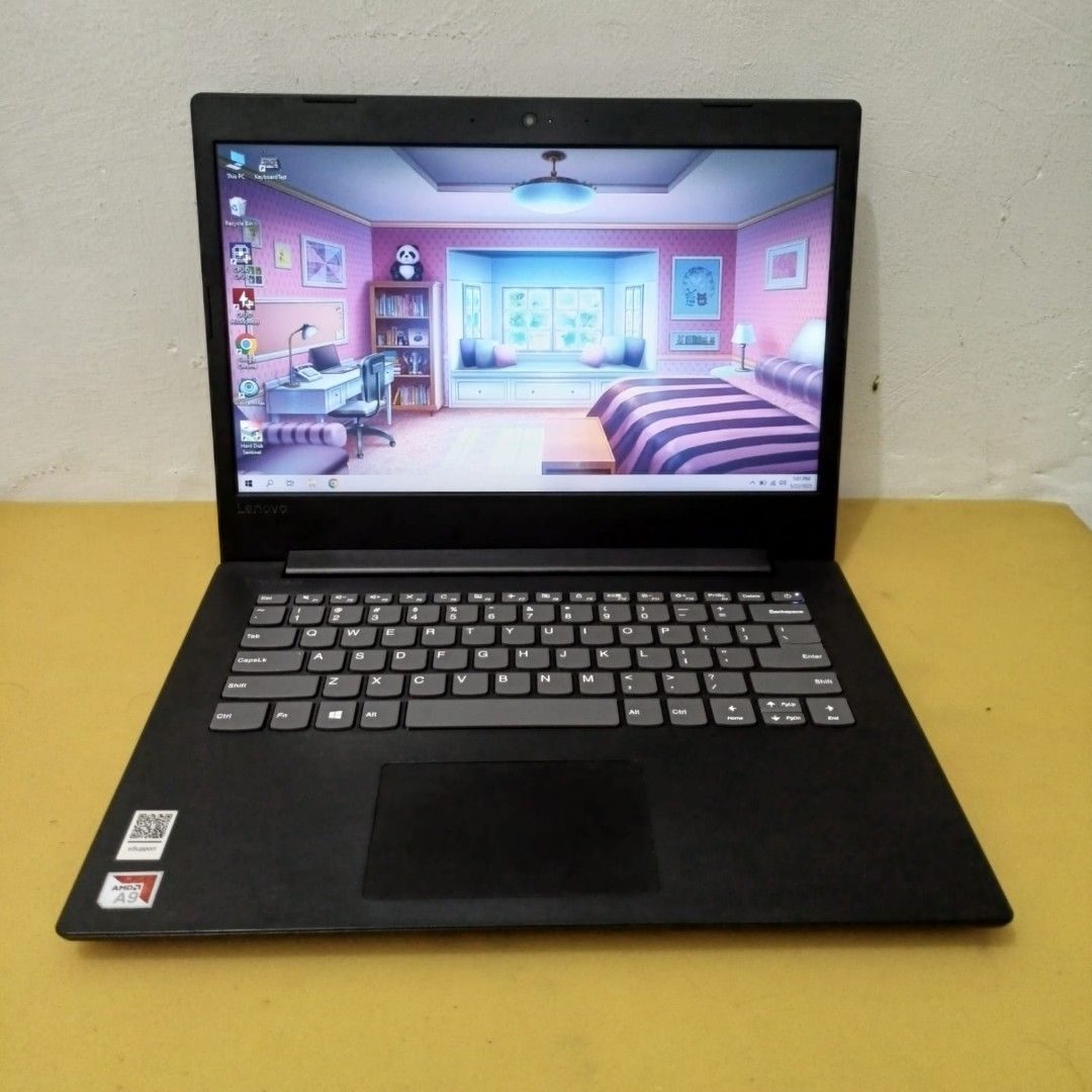 Jual cepat Laptop Lenovo V145 AMD A9 Ram 4Gb Hdd 1Tb Mulus no