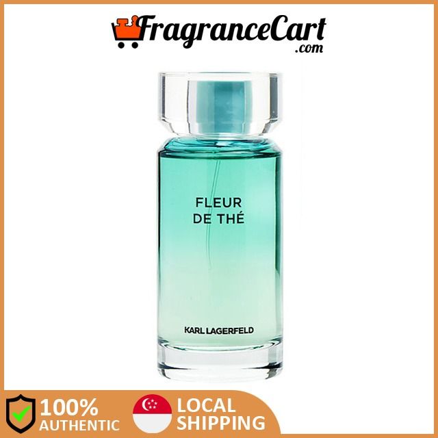 Karl Lagerfeld Fleur de The EDP for Women 100ml Tester Brand New 100 Authentic Perfume FragranceCart Eau de Parfum Th Green
