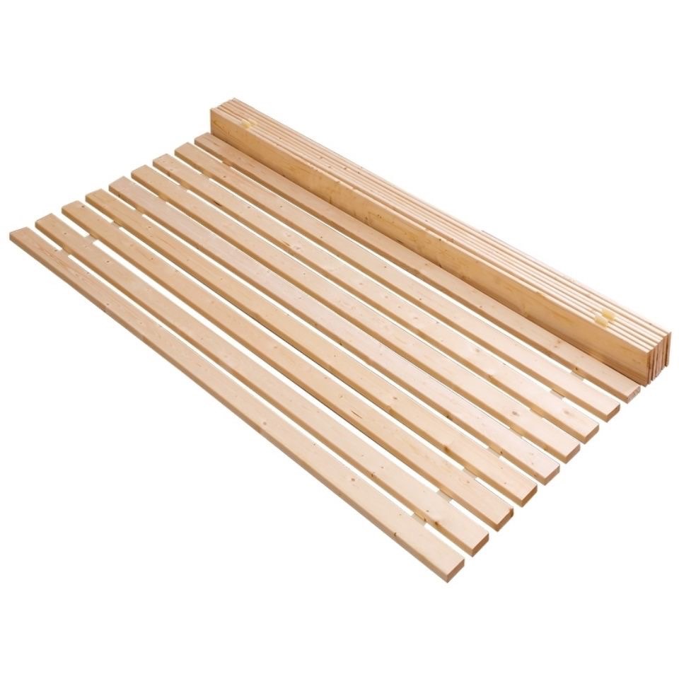 King size Slats slatted bed base 180*200cm Folding Solid Wood Bed Board