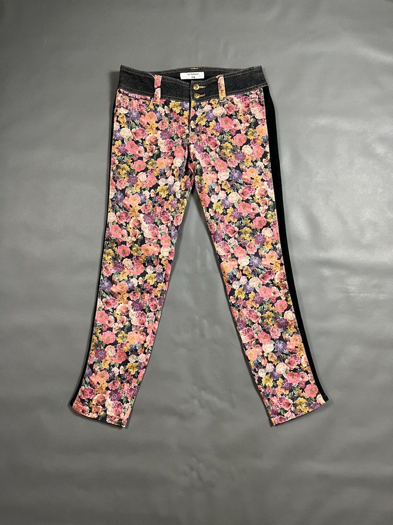 Koji Tachiyama Fix floral pants women 30