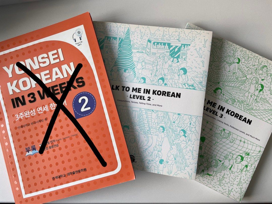 (TTMIK　TTMIK　3),　Toys,　Hobbies　on　Korean　2,　textbooks　level　Textbooks　Magazines,　level　Books　Carousell