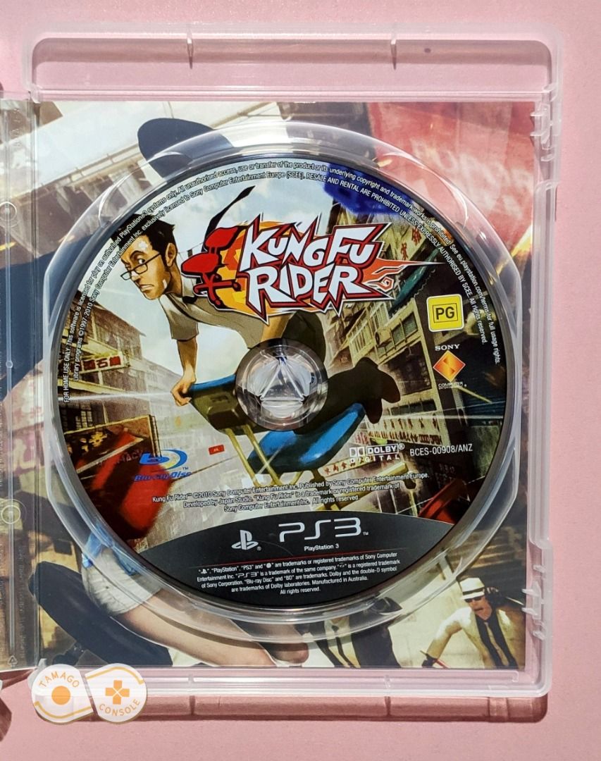 Kung Fu Rider - [PS3 Game] [ENGLISH Language] [CIB / Complete in Box ...