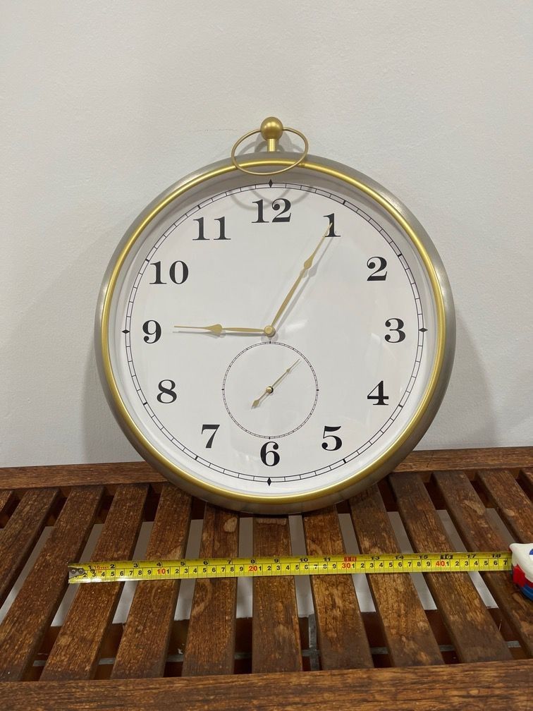 KUTTERSMYCKEWall clock, Furniture & Home Living, Home Decor, Clocks on