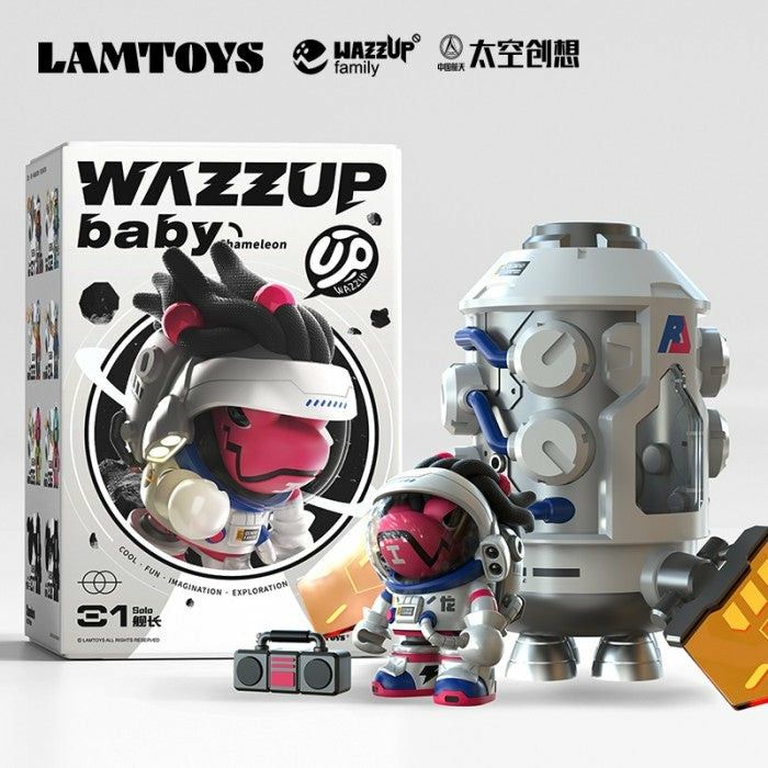 LAM TOYS] WAZZUP BABY CHAMELEON SPACE 206 FULL SET AND