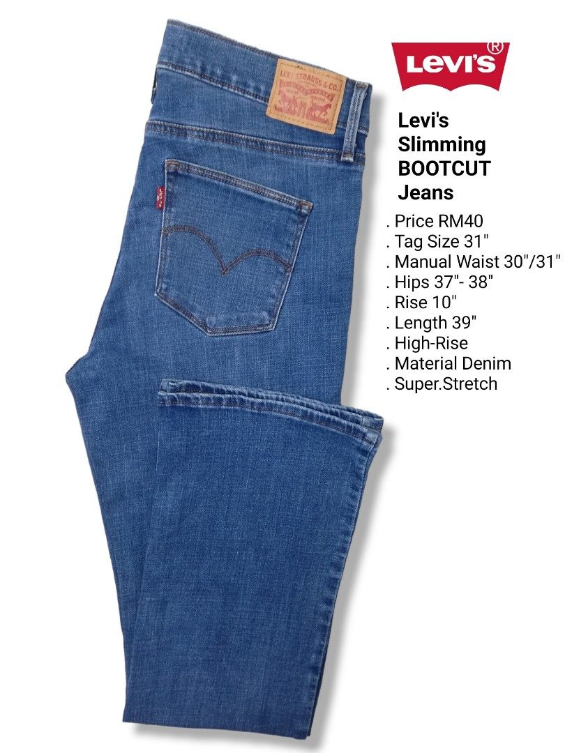 Levi's slimming boot jeans hotsell