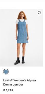 Levi's® Women's Alyssa Denim Jumper MEDIUM