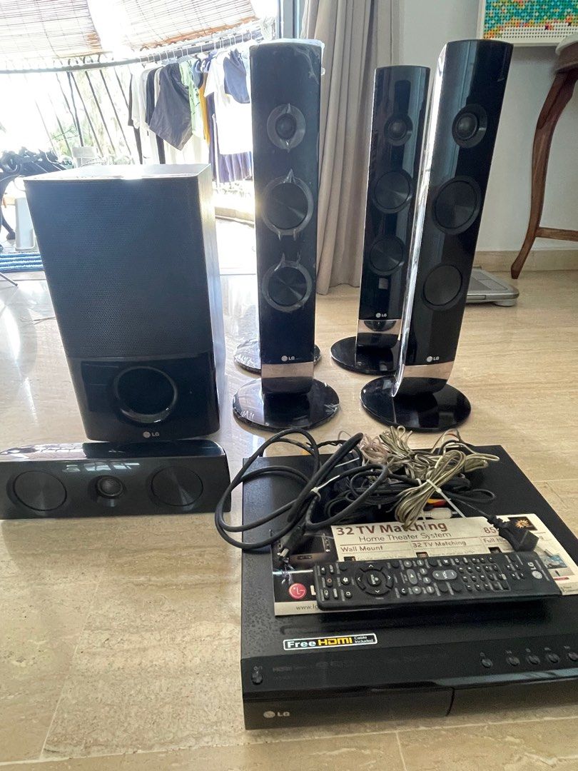 LG DVD Home Theater System HT806, TV & Home Appliances, TV