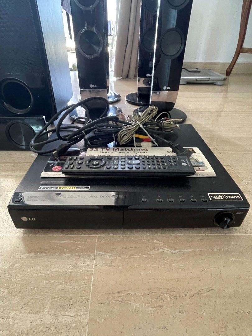 LG DVD Home Theater System HT806, TV & Home Appliances, TV