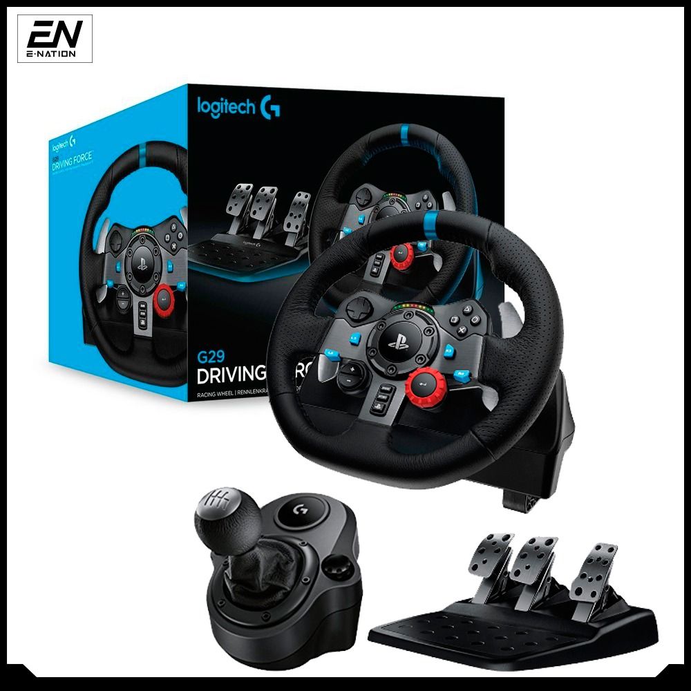 Logitech G29 Driving Force Racing Wheel for PlayStation 4/5/PC