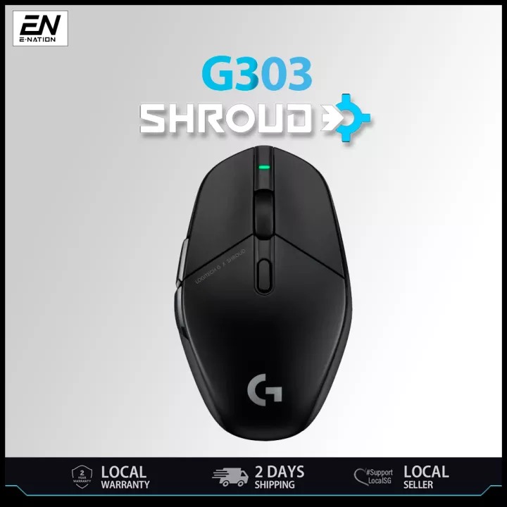 Logitech G303 Shroud Edition Wireless Gaming Mouse - LIGHTSPEED ...