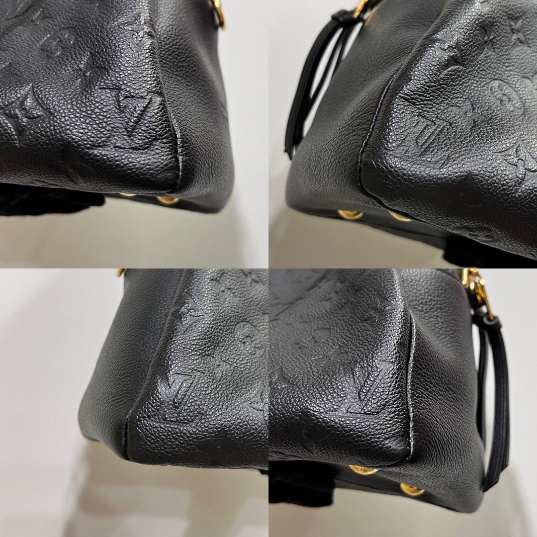 Louis Vuitton Ponthieu PM Monogram Noir Empreinte Leather Bag, Luxury, Bags  & Wallets on Carousell