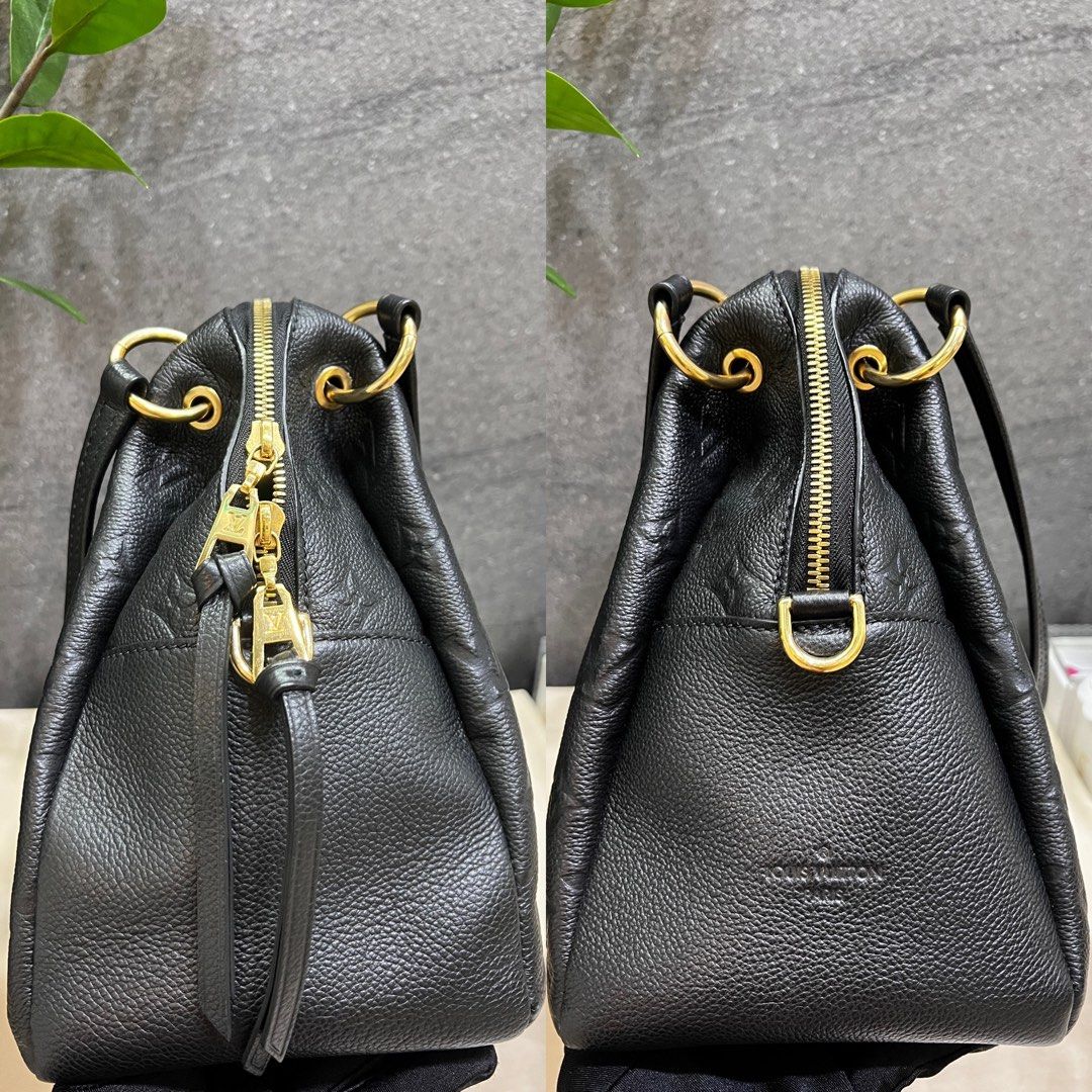 LV Ponthieu PM Monogram Empreinte Noir, Luxury, Bags & Wallets on Carousell