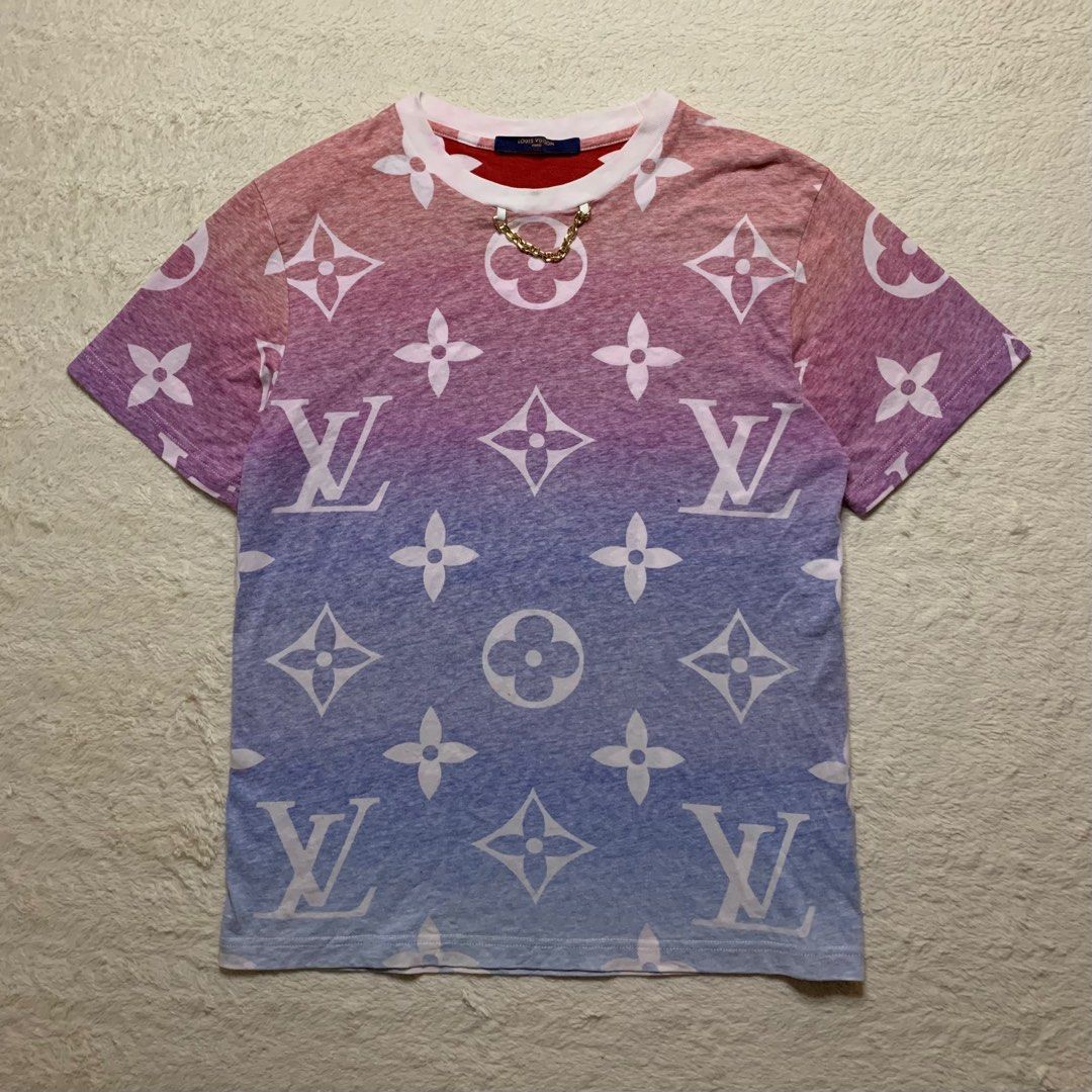 Cheap Beige Collar LV Monogram Polo Shirt Mens, Louis Vuitton Polo Shirt -  Rosesy