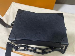 Authentic Louis Vuitton Titanium Trunk Wallet Slim M20105, Luxury, Bags &  Wallets on Carousell